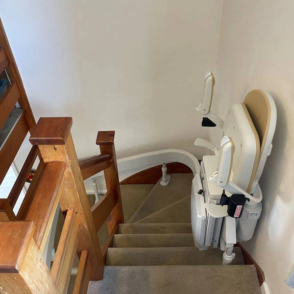 High quality stairlifts for hire in the UK from Mobility 1st