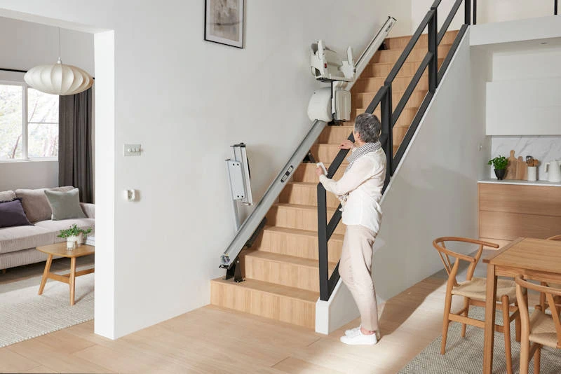 access HomeGlide calling down chair